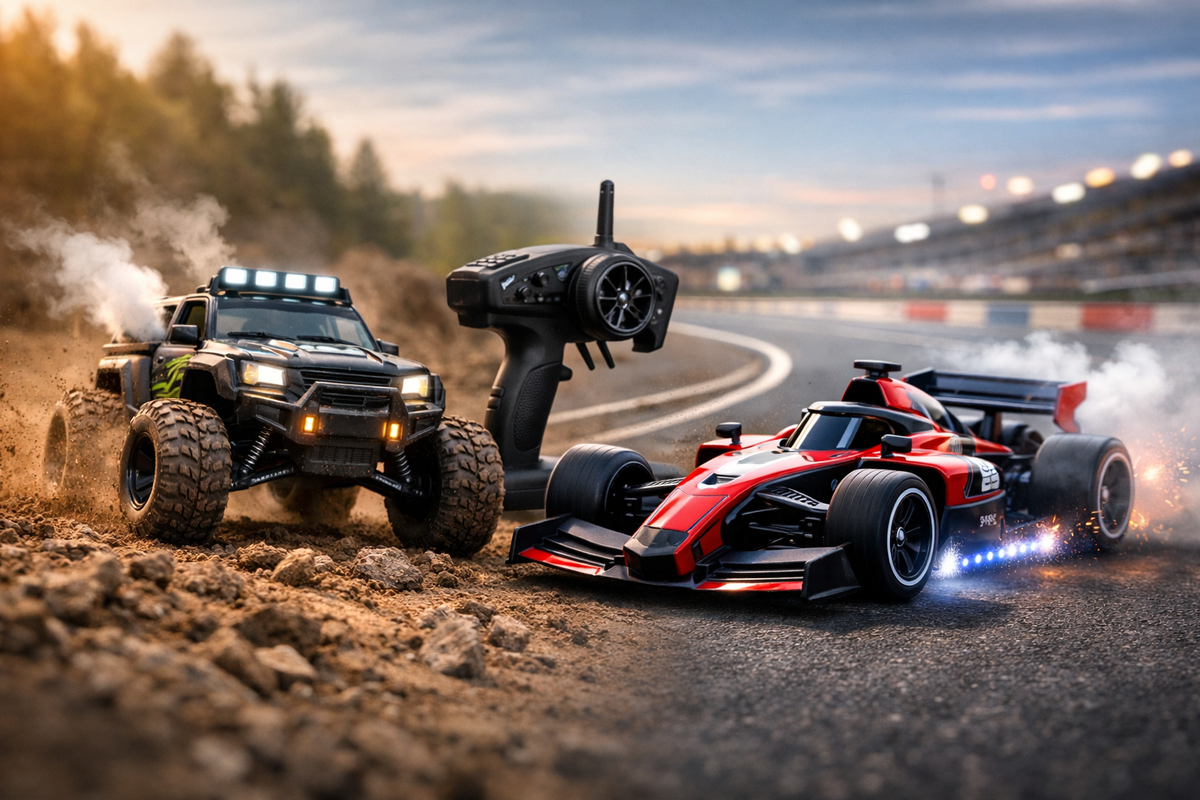 Auto RC na początek - off-road i drift