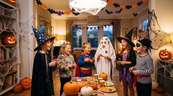 Jak udekorować dom na dziecięcą imprezę halloweenową?