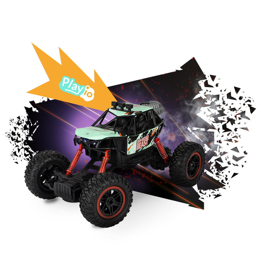 OFF ROAD BEAST – Samochód Zdalnie Sterowany z Dymem i LED