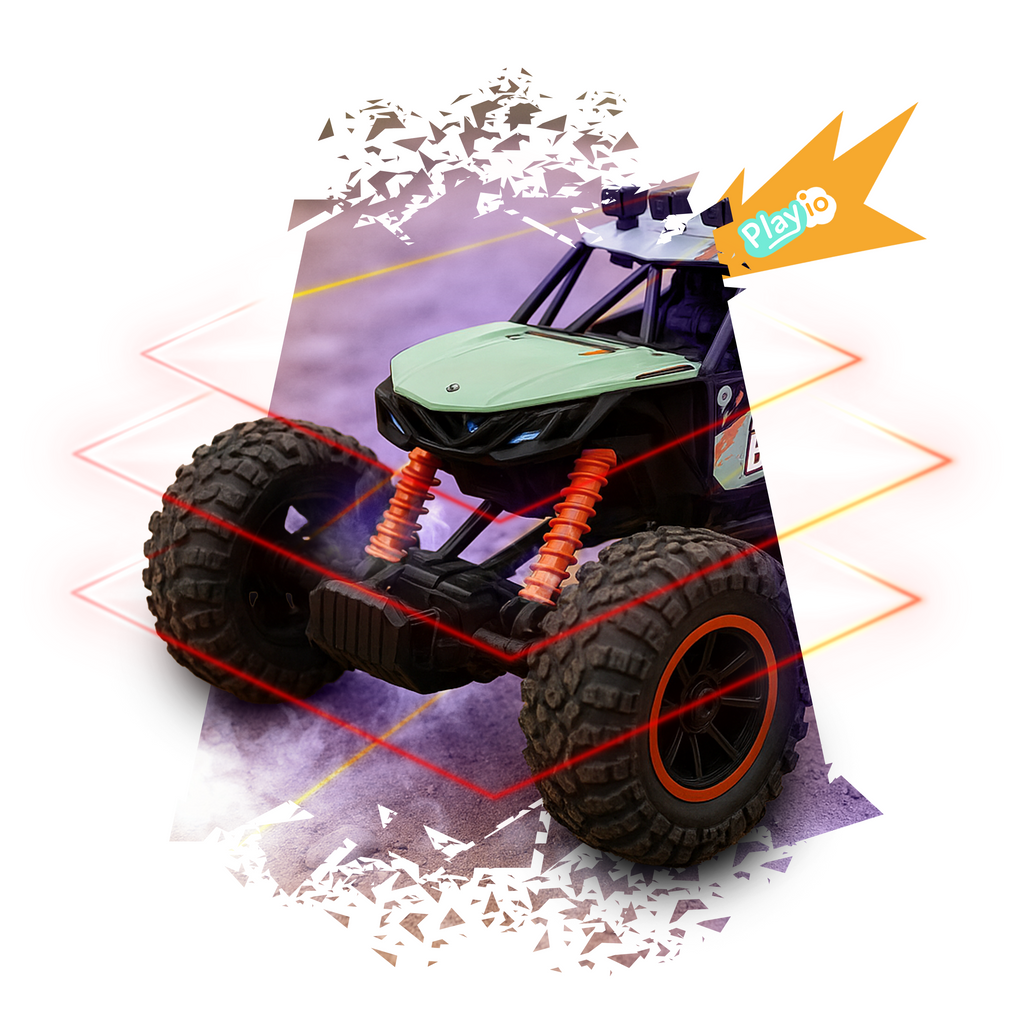 OFF ROAD BEAST – Samochód Zdalnie Sterowany z Dymem i LED
