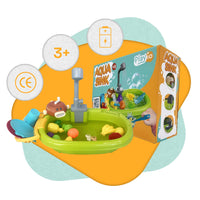 Aqua Sink PLAYIO - Zabawkowy Zlew z Elektryczną Pompką Wodną dla Dzieci od 3 lat