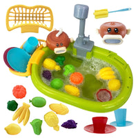 Aqua Sink PLAYIO - Zabawkowy Zlew z Elektryczną Pompką Wodną dla Dzieci od 3 lat