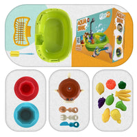 Aqua Sink PLAYIO - Zabawkowy Zlew z Elektryczną Pompką Wodną dla Dzieci od 3 lat