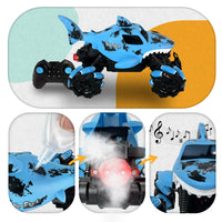 Shark Blaster PLAYIO - Auto RC z wyrzutniami wodnymi i efektem mgiełki