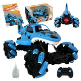 Shark Blaster PLAYIO - Auto RC z wyrzutniami wodnymi i efektem mgiełki