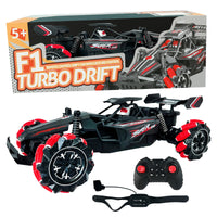 F1 Turbo Drift PLAYIO - Auto RC z driftem 360°, sterowaniem gestami i efektem dymu