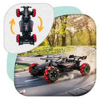 F1 Turbo Drift PLAYIO - Auto RC z driftem 360°, sterowaniem gestami i efektem dymu