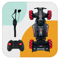 F1 Turbo Drift PLAYIO - Auto RC z driftem 360°, sterowaniem gestami i efektem dymu