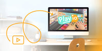 Markery dwustronne PLAYIO – 48 kolorów, dwie końcówki