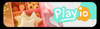 Lunchbox PLAYIO Jednorożec – śniadaniówka z 3 komorami, różowa