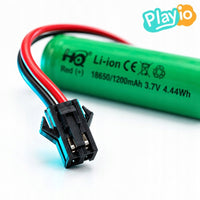 Akumulator Li-ion 18650 1200 mAh 3.7 V do aut zdalnie sterowanych PLAYIO
