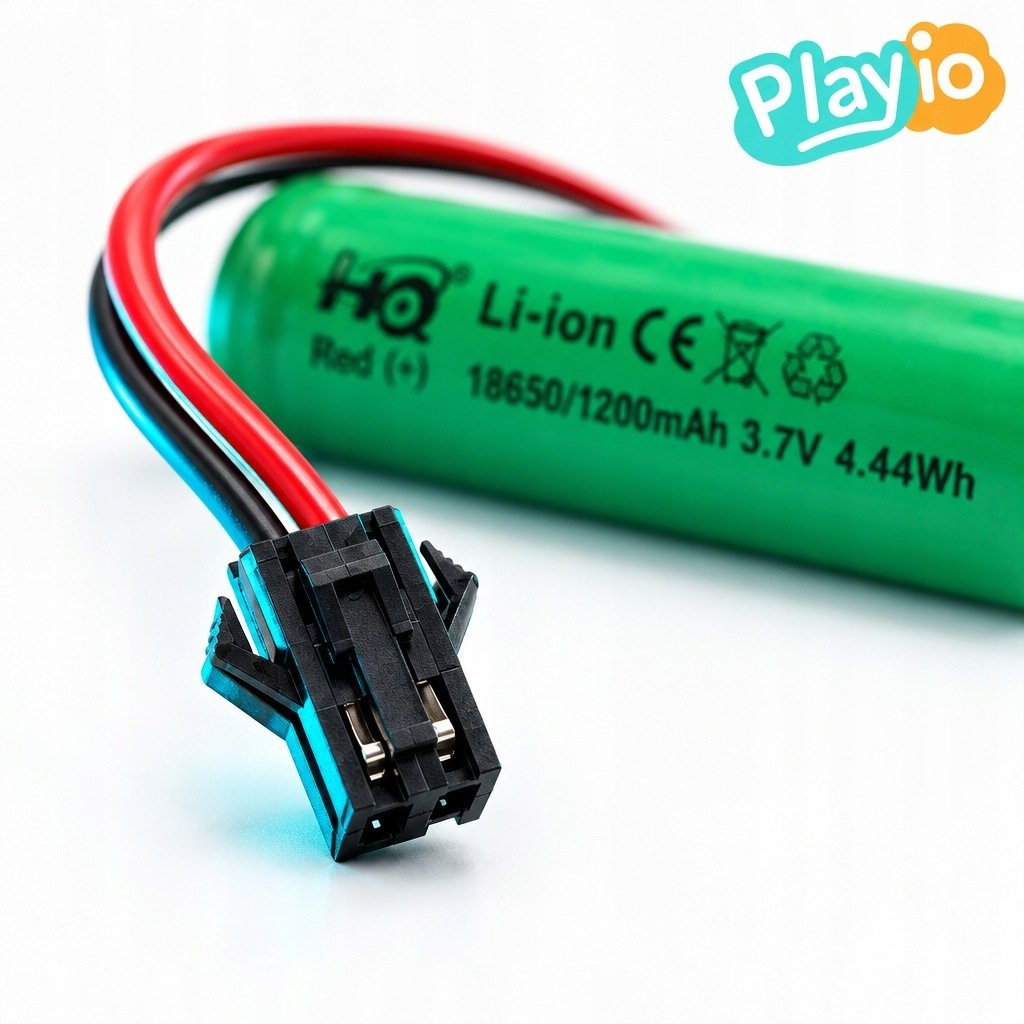 Akumulator Li-ion 18650 1200 mAh 3.7 V do aut zdalnie sterowanych PLAYIO