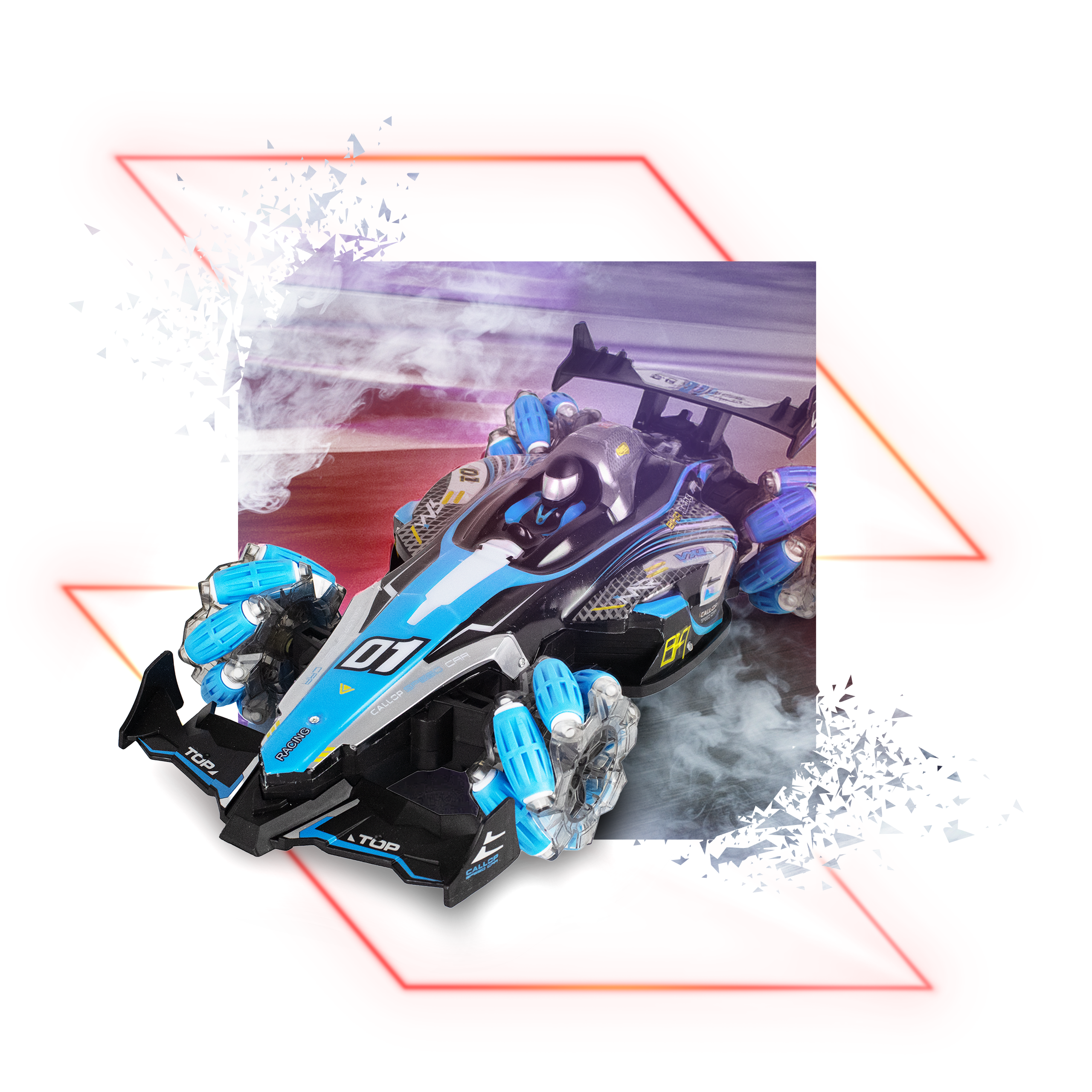 F1 TURBO DRIFT – Auto do Driftu Sterowane Gestami + 2 Piloty sterowania