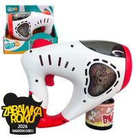 Pistolet do Baniek z Jednorożcem PLAYIO - Mechaniczny Generator Setek Baniek dla Dzieci 3+
