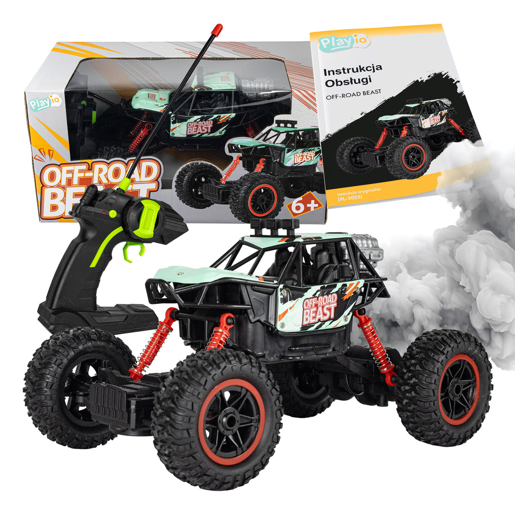 OFF ROAD BEAST – Samochód Zdalnie Sterowany z Dymem i LED